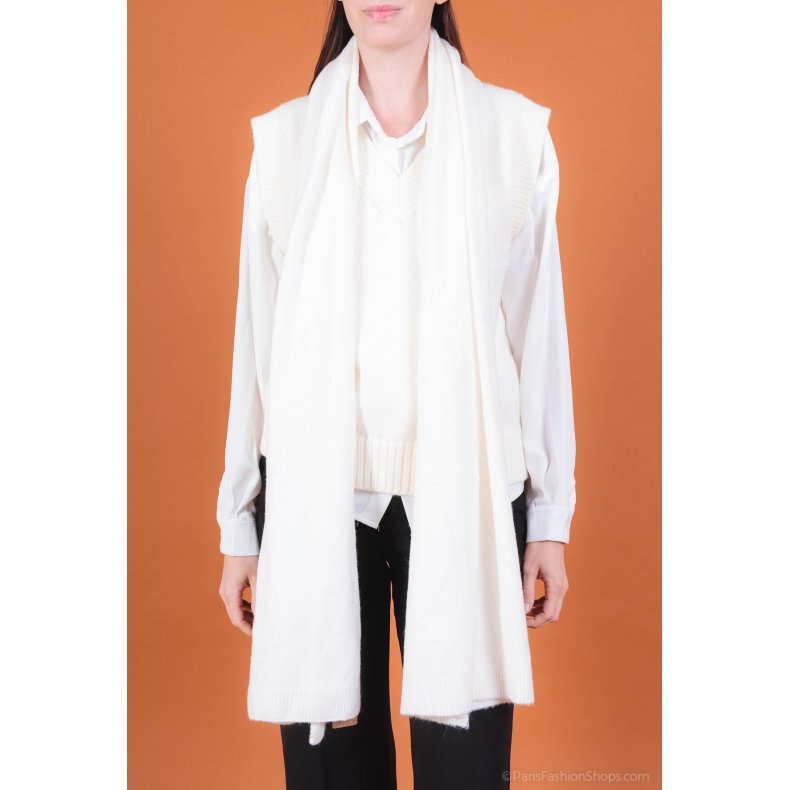 Uld T�rkl�de - Hvid