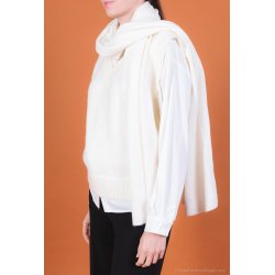 Uld T�rkl�de - Hvid