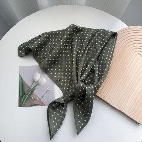 T�rkl�de - Kaki med prikker