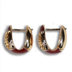Urban Hippies - Garbo �reringe - Dark Red 