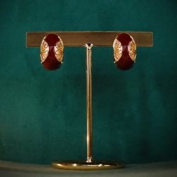 Urban Hippies - Garbo �reringe - Dark Red 
