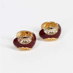 Urban Hippies - Garbo �reringe - Dark Red 
