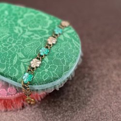 Urban Hippies - Garland Bracelet - Peach / Mint