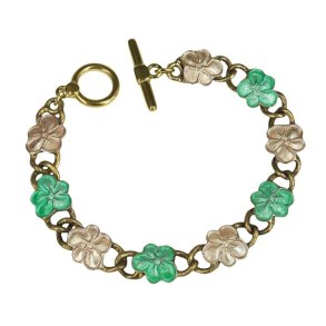Urban Hippies - Garland Bracelet - Peach / Mint