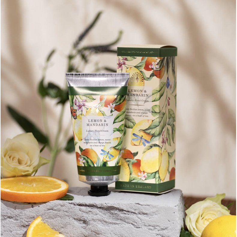 The English Soap Company - H�ndcreme - Lemon / Mandarin - Nye varer - Mamelukken