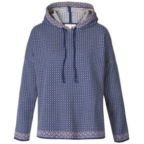Himalaya - Hoodi sweater Gots knitwear - Navy