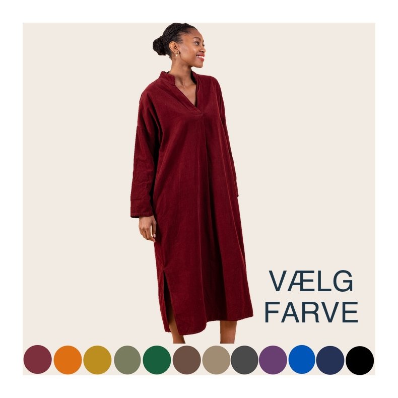 Ingrid - Babyfljl Kjole - Vlg farve