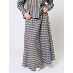 Ternet nederdel - Sky Blue