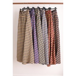 Ternet nederdel - Sky Blue