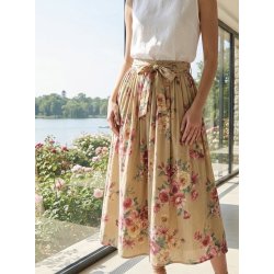 Johanne Nederdel - Buket - Beige