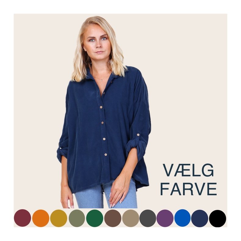 Karen skjorte Babyfljl - Vlg farve