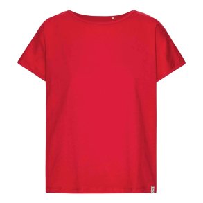Grobund - Karen �ko. T-shirt - Valmue R�d