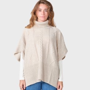 Klitmller - Palmoa Knit Poncho - Pastel Sand