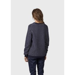 Klitm�ller - Mika Strik Tr�je - Navy / Cream