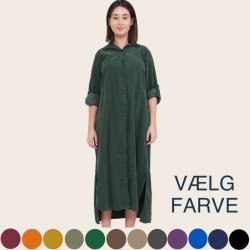 Lang Aby - Babyfljl Kjole - Vlg farve