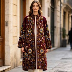 Suzani-Broderier - Frakke - Bourgogne