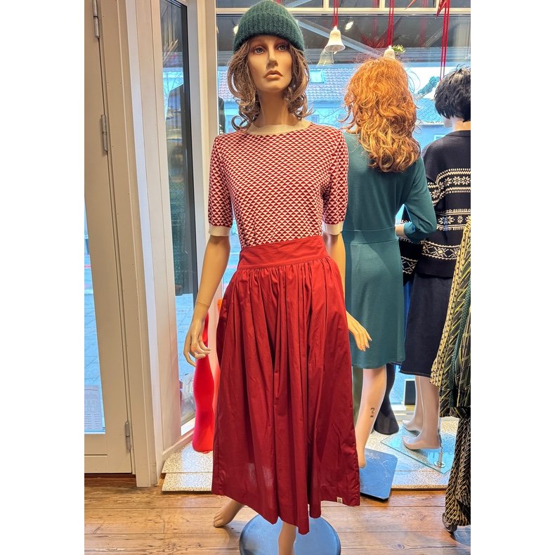 Grobund - Mette Nederdel - Tomato Red 