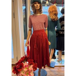 Grobund - Mette Nederdel - Tomato Red 