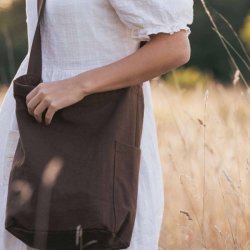 TinTok - GOTS Mira canvas - Brown