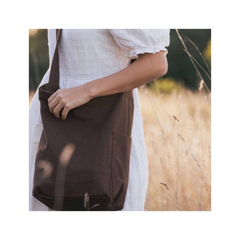 TinTok - GOTS Mira canvas - Brown