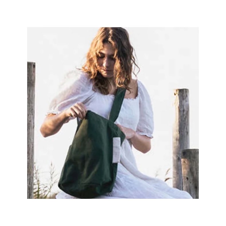 Tintok - GOTS Mira canvas - Forest Green