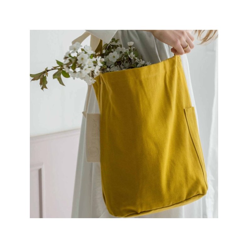 Tintok - GOTS Mira canvas - Mustar