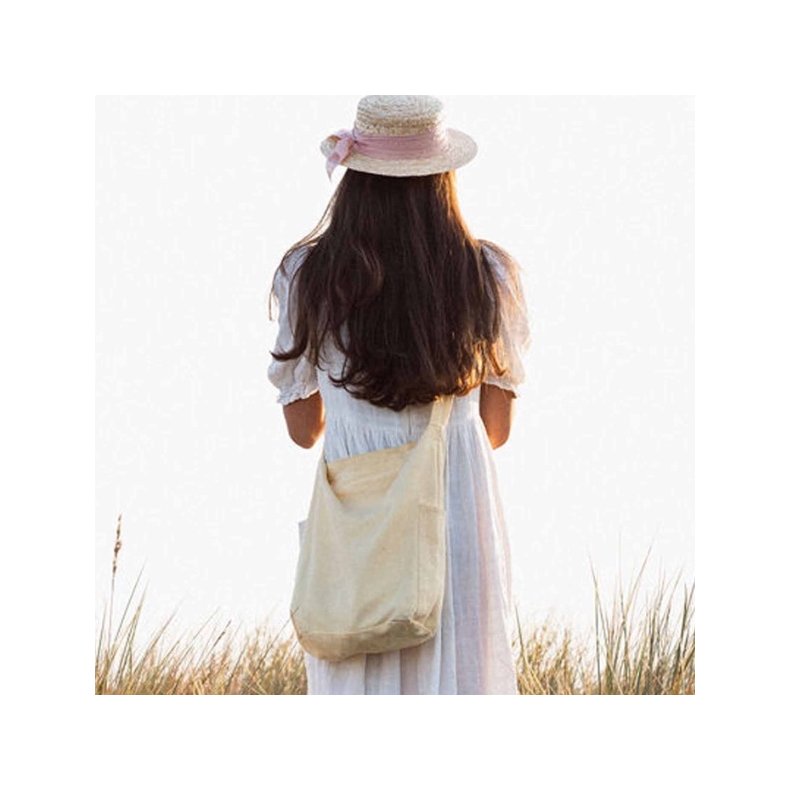 Tintok - GOTS Mira canvas - Pastel Yellow