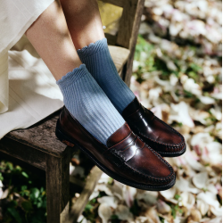 MP - Vivian korte strmper - Lys bl