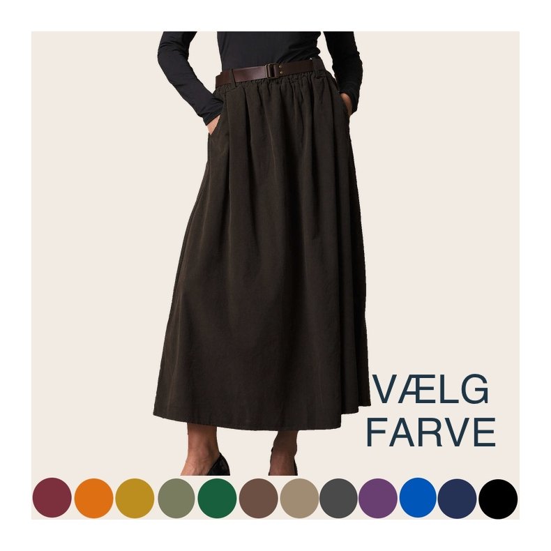 Eva - Babyfljls Nederdel - Vlg Farve