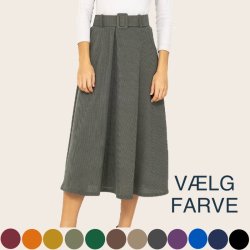 Fljls Nederdel m. blte - S/M/L - Vlg Farve