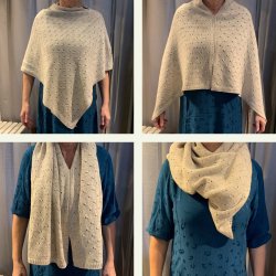 Poncho - Hulmnster / Vlg farve
