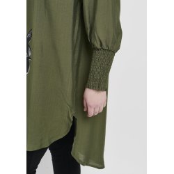 Pont Neuf - Sella Blomst Tunika - Forest green