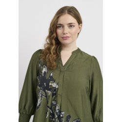 Pont Neuf - Sella Blomst Tunika - Forest green