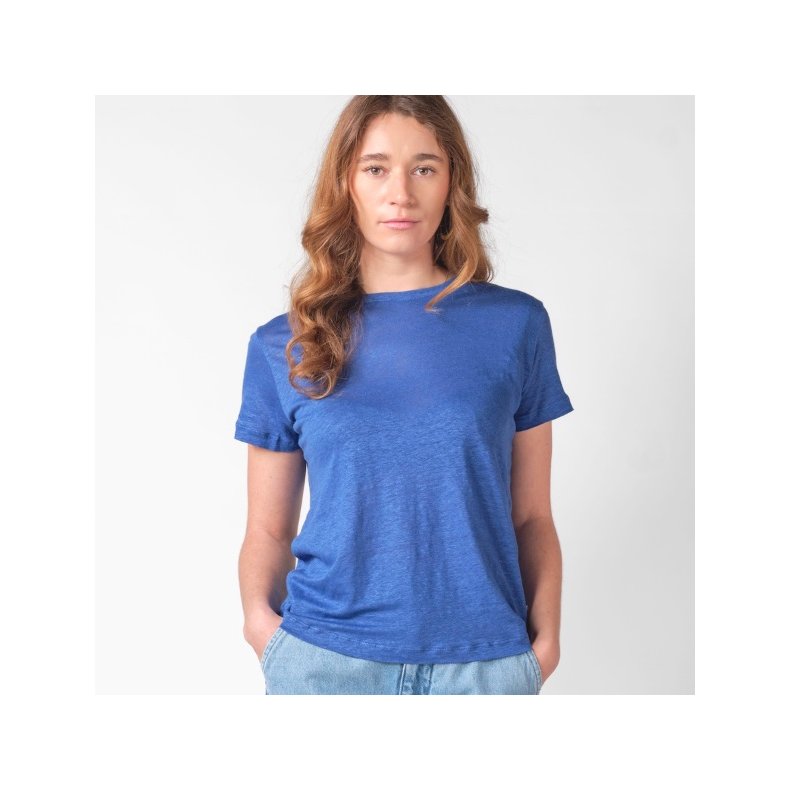 Klitm�ller - Rikke H�r Tee - Surf blue
