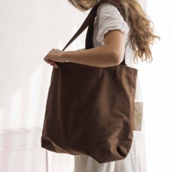 Tintok - GOTS Rima canvas - Brown