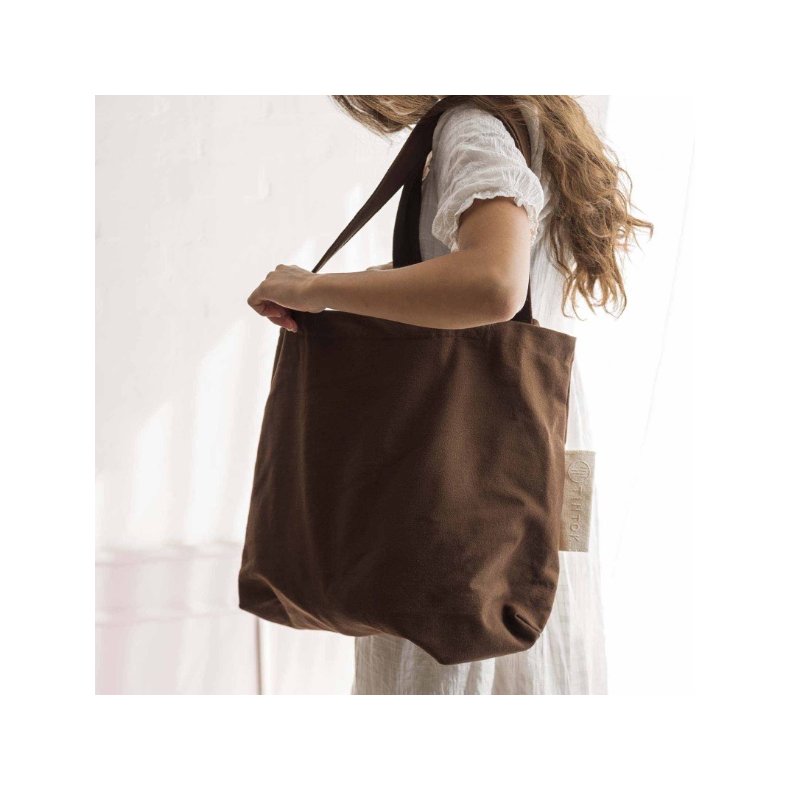 Tintok - GOTS Rima canvas - Brown