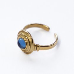 Urban Hippies - Ring Mia - Greyblue Gold