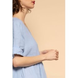 Ella H�r Kjole - Lys bl�