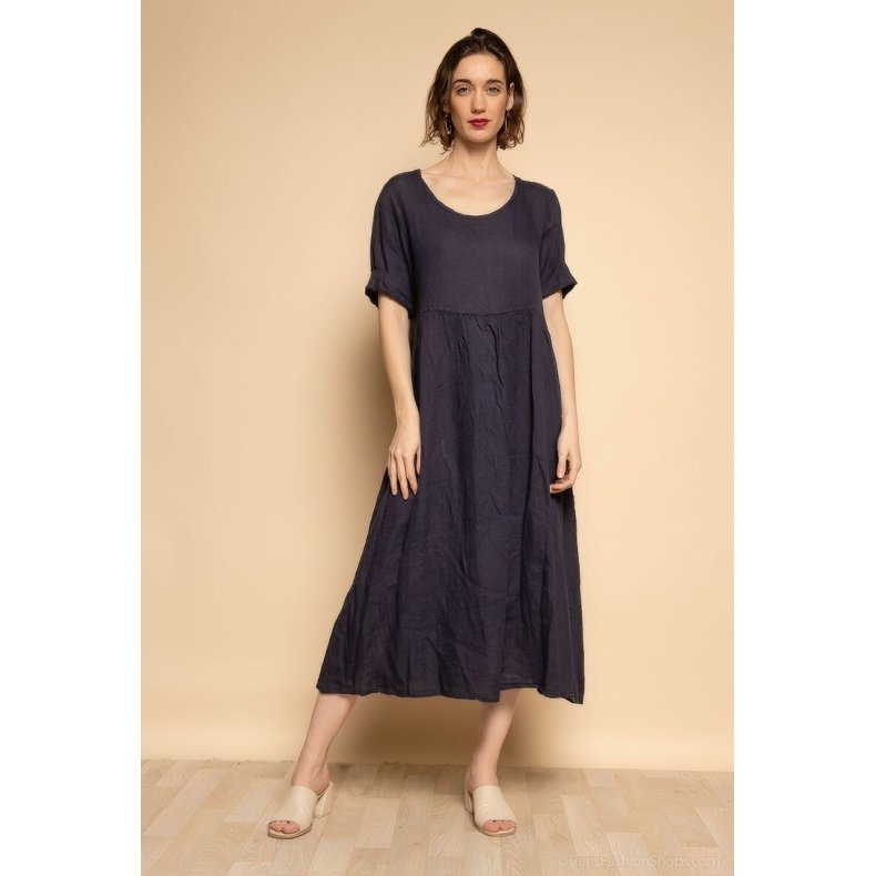 Ella H�r Kjole - Navy