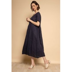 Ella H�r Kjole - Navy