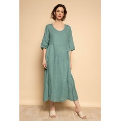 Ella H�r Kjole - Oliven Gr�n