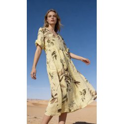 Gul H�rkjole Blomster