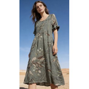 Oliven H�rkjole Blomster