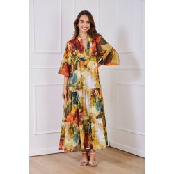 Kjole - Sensommer farver