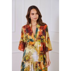 Kjole - Sensommer farver