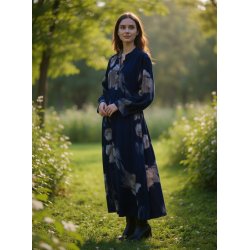 Babyfl�jl - Saga Blomster Kjole - V�lg farve