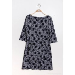 Vega Gr� Sort - Kjole