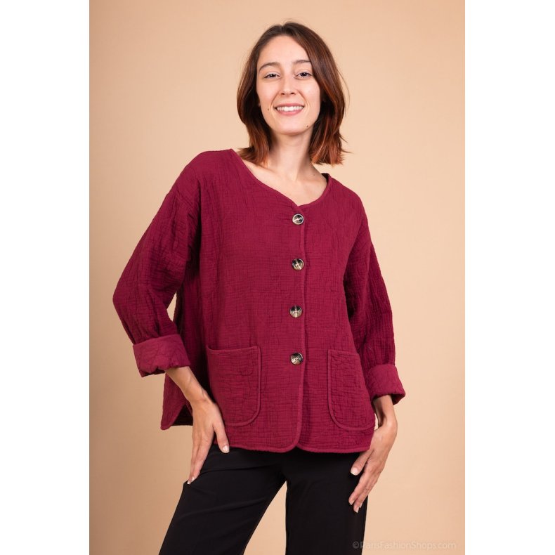 sweat-shirt-swcardigan-bordeaux-mamelukken-tilbud-udsalg-bl�d