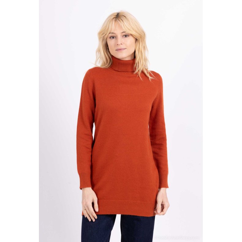 Sweater Rullekrave - Vlg Farve