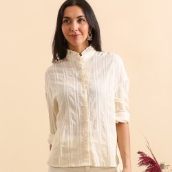 Bomuldskjorte - Rhvid